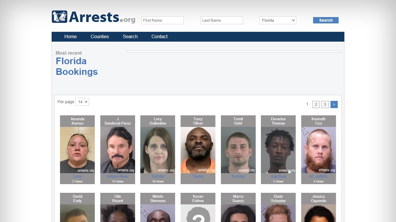 Florida Arrests and Inmate Search